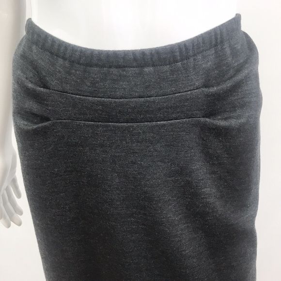 Lida Baday Suit 14P Designer Jacket Skirt Gray Wool Blend Jackie O Luxury Style - Picture 6 of 12